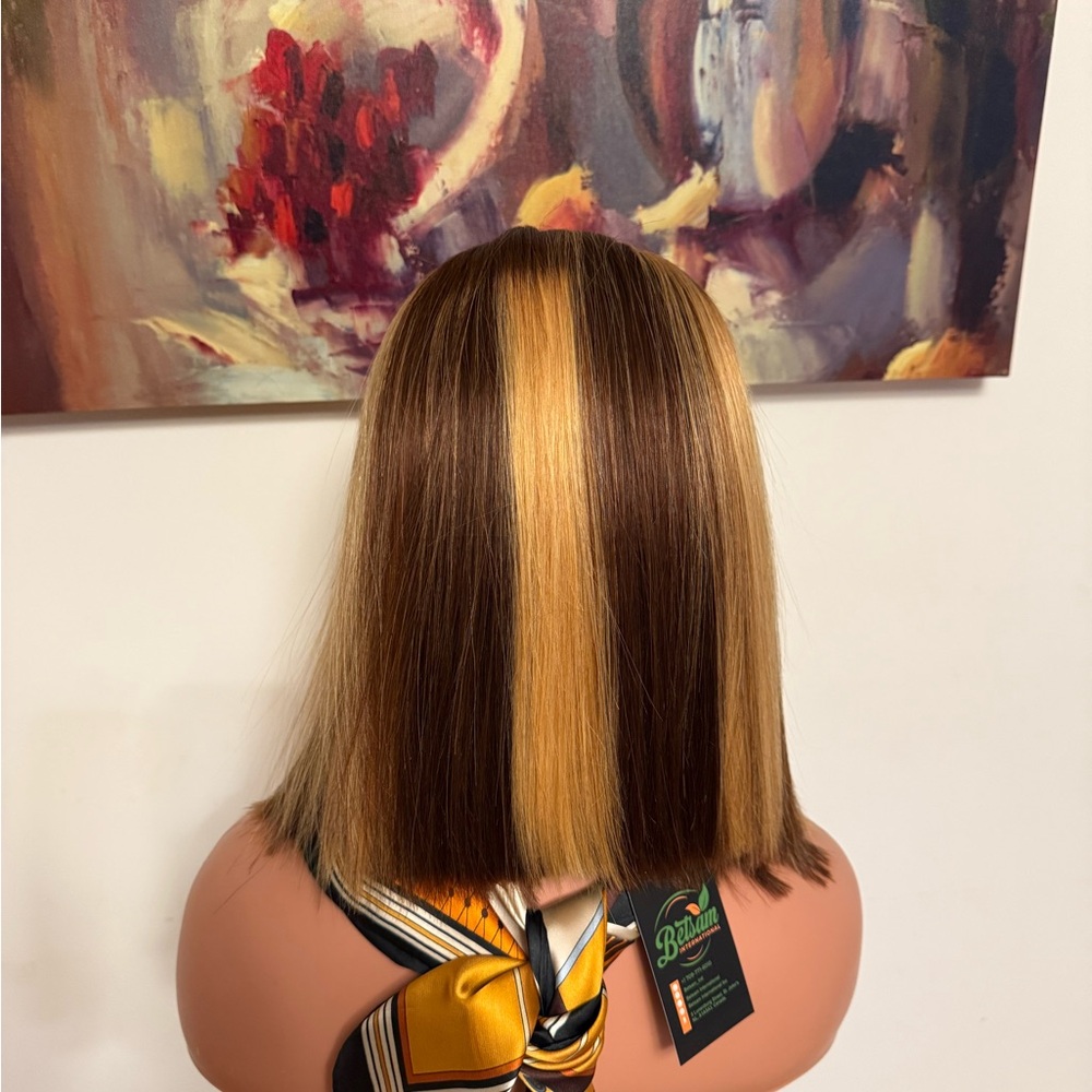 Brown and Blonde Hair Wig